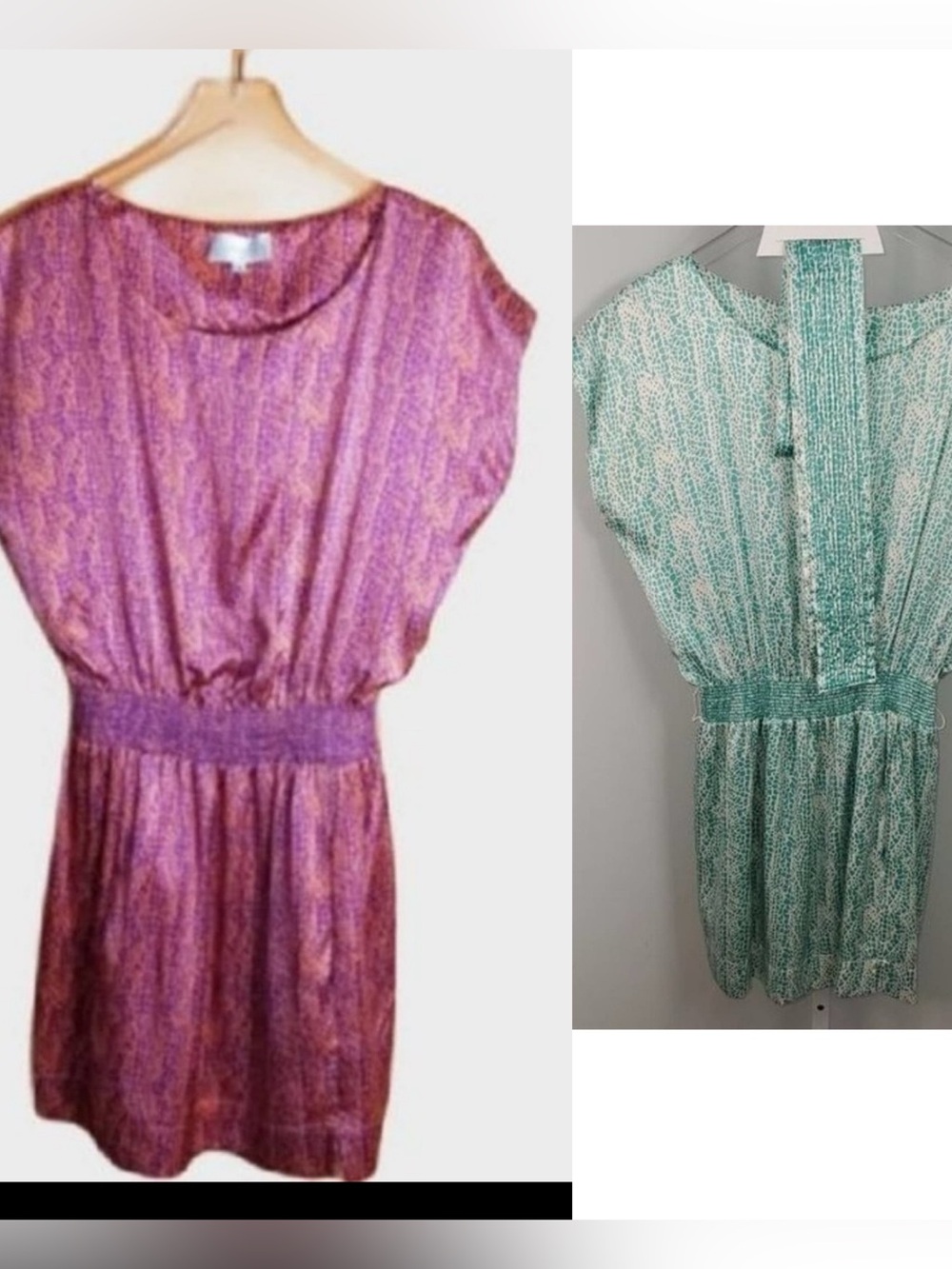 @dianegenevieve Bundle | 2 Anthropologie Corey Lynn Calter Silk Dresses